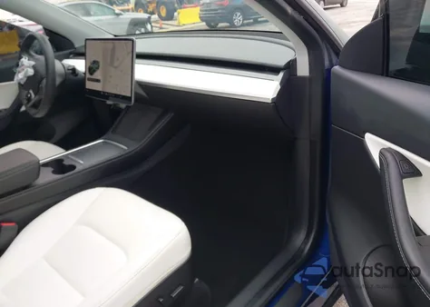 2021 Tesla Model Y Long Range Dual Motor All-Wheel Drive из США, поврежденный, VIN 5YJYGDEE2MF298956